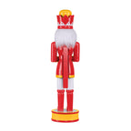 FOCO NFL Kansas City Chiefs Team Logo 14 Holiday NutcrackerTeam Logo 14 Holiday Nutcracker, Version 2, One Size