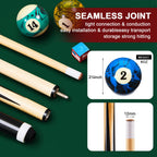 Outus 71Pcs Pools Table Accessories Billiards Balls With Triangle Stand Pool Cue Chalks Cue Spot Sticker Brush(Dark Marble Style