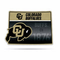 Rico Industries Ncaa Colorado Buffaloes State Shape Shape Cut Pennant - Home And Living Room D  Cor - Soft Felt Ez To Hang