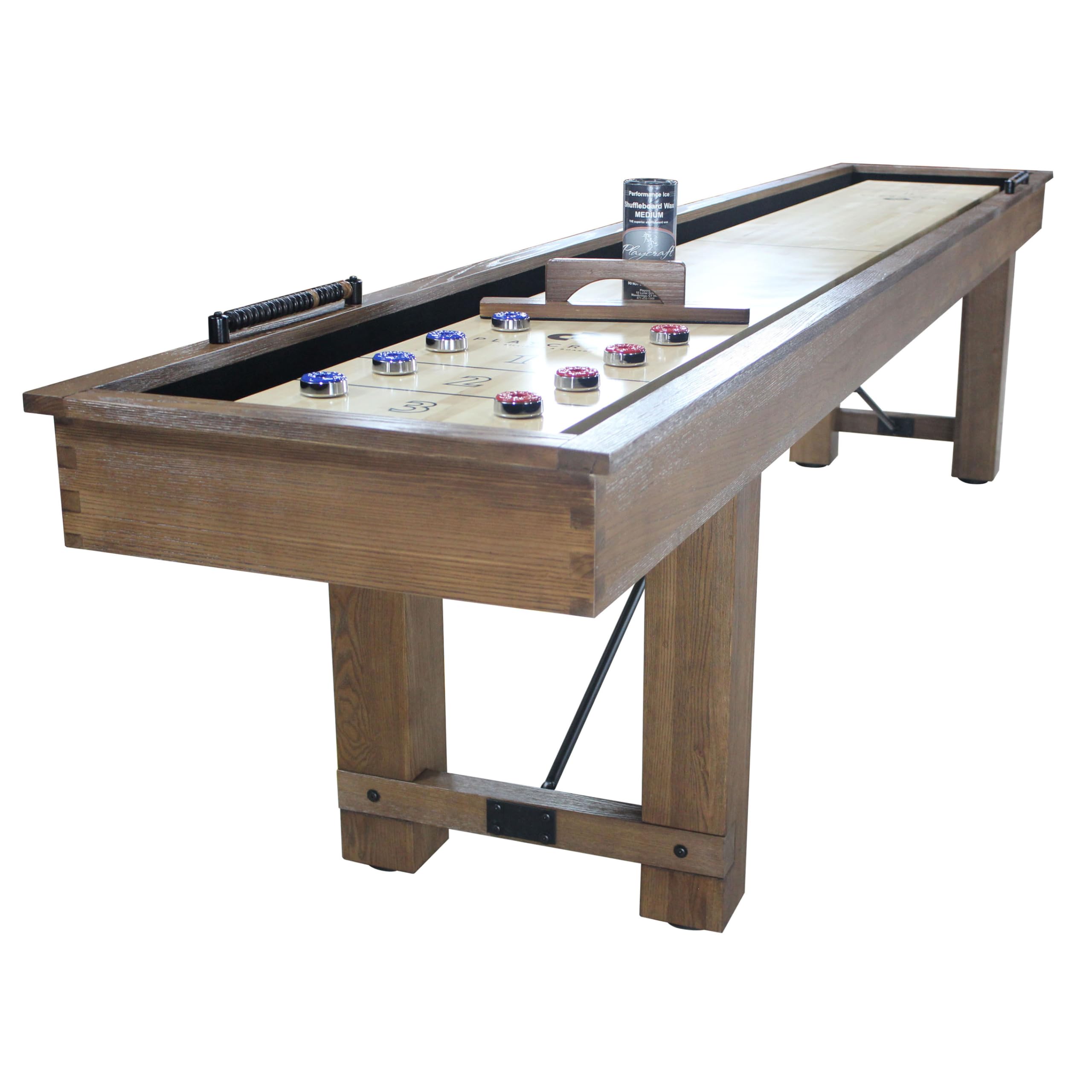 Playcraft Montauk Pecan 12 Shuffleboard Table