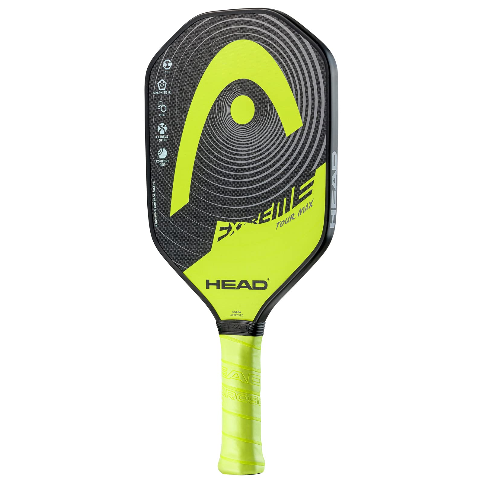 Head Extreme Tour Max Pickleball Racquet (Yellow)