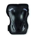 Rollerblade Skate Gear Knee Pad Protective Gear, Unisex, Multi Sport Protection, Black, Small