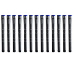 Winn Dri-Tac Midsize (+1/16 Inch) Dark Gray 13 Piece Golf Grip Bundle (