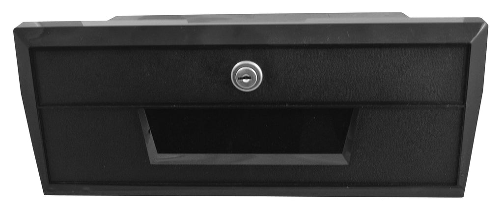 Attwood 2638-1 Standard Lightweight Lockable Replacement Boat Glove Box With Keys, One Size