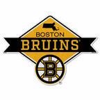 Rico Industries Nhl Boston Bruins Diamond Shape Cut Pennant - Home And Living Room D  Cor - Soft Felt Ez To Hang