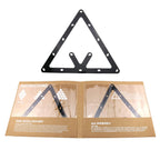 Itrolle Magic Ball Rack 6Pcs Billiard Triangle Magic Rack Sheet With Pool Table Marker Dots Pool Table Ball Holder