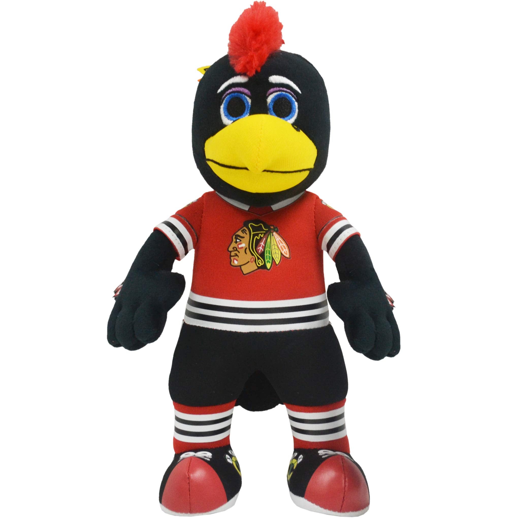 Bleacher Creatures Chicago Blackhawks Tommyhawk 10 Mascot Plush Figure- A Mascot for Play or Display