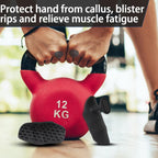 NiuMid Anti-Slip Workout Grips - Ergonomic Rubber Hand Protector Gloves for Weight Lifting, Pull-Ups, Gym Training and Exercise,