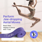 Stretch Bands For Dancers - Flexibility & Ballet Stretching Band, Dance Equipment For Splits & Strength, Ideal Stuff For Ballet,