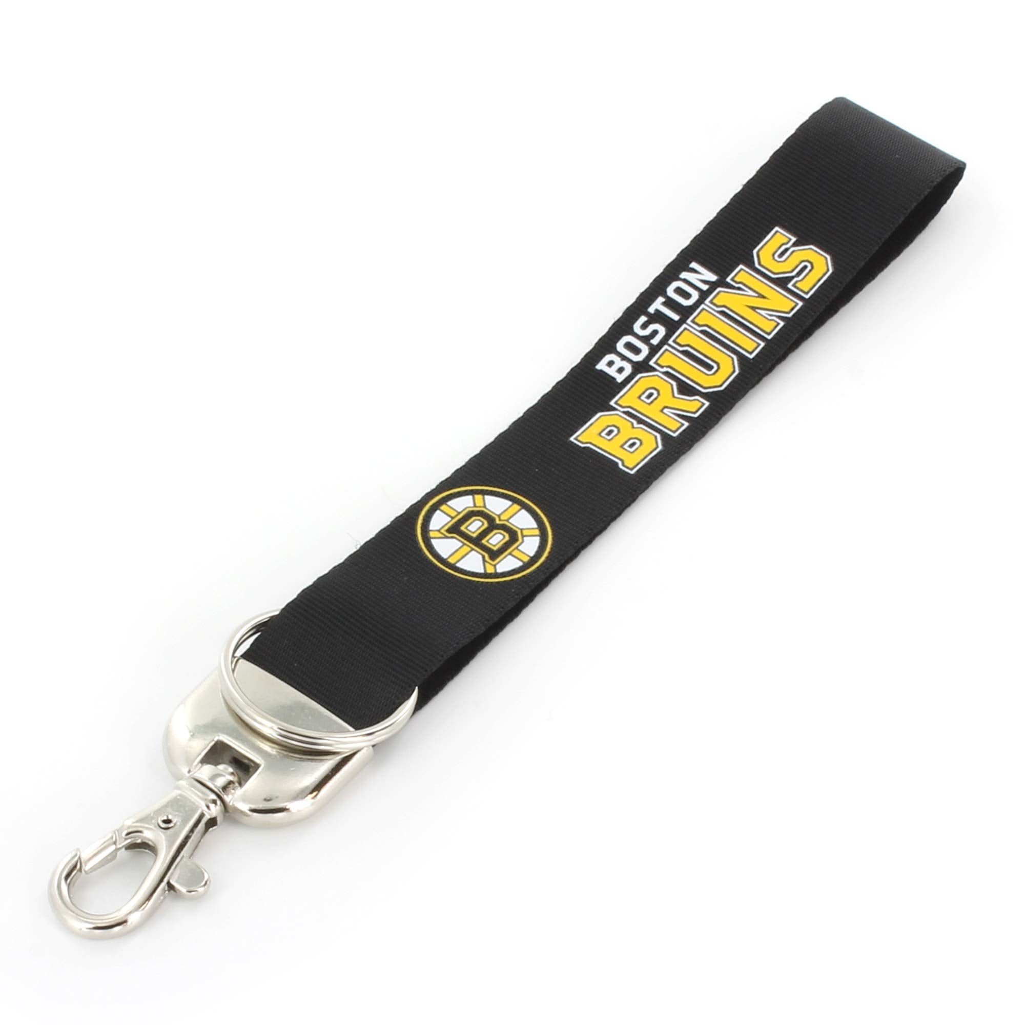 NHL Boston Bruins Deluxe Wristlet Keychain
