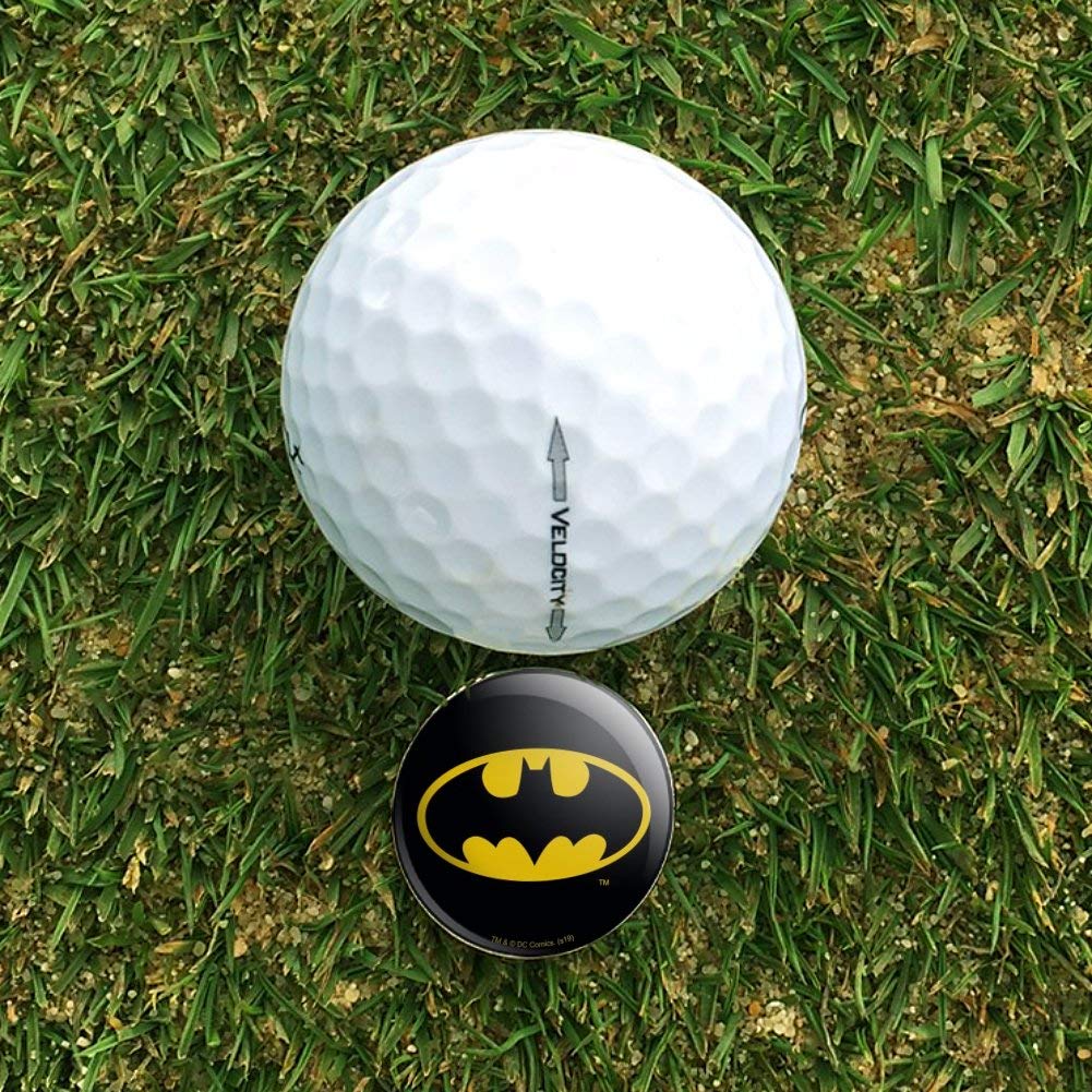Graphics & More Batman Classic Bat Shield Logo Golf Divot Repair Tool And Ball Marker