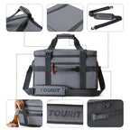 Tourit Cooler Bag 48-Can Insulated Soft Cooler Large Collapsible Cooler Bag 32L Lunch Coolers For Picnic, Beach, Work, Trip, Gre