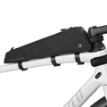 Rhinowalk Extra Long Bike Top Tube Bag, Waterproof 1.6L Cycling Frame Bag with Strap Mount, Slim Design, Bikepacking Storage wit