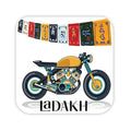 Ladakh Travel Bike Ride Fridge Magnet Souvenir for Home Decor Kitchen and Refrigerator Door Office Door Decoration Gift Souvenir