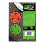 Green Biscuit Hockey Puck 2-Pack, Original, Off Ice Hockey Pucksnipe, Shooting Street Hockey Puck