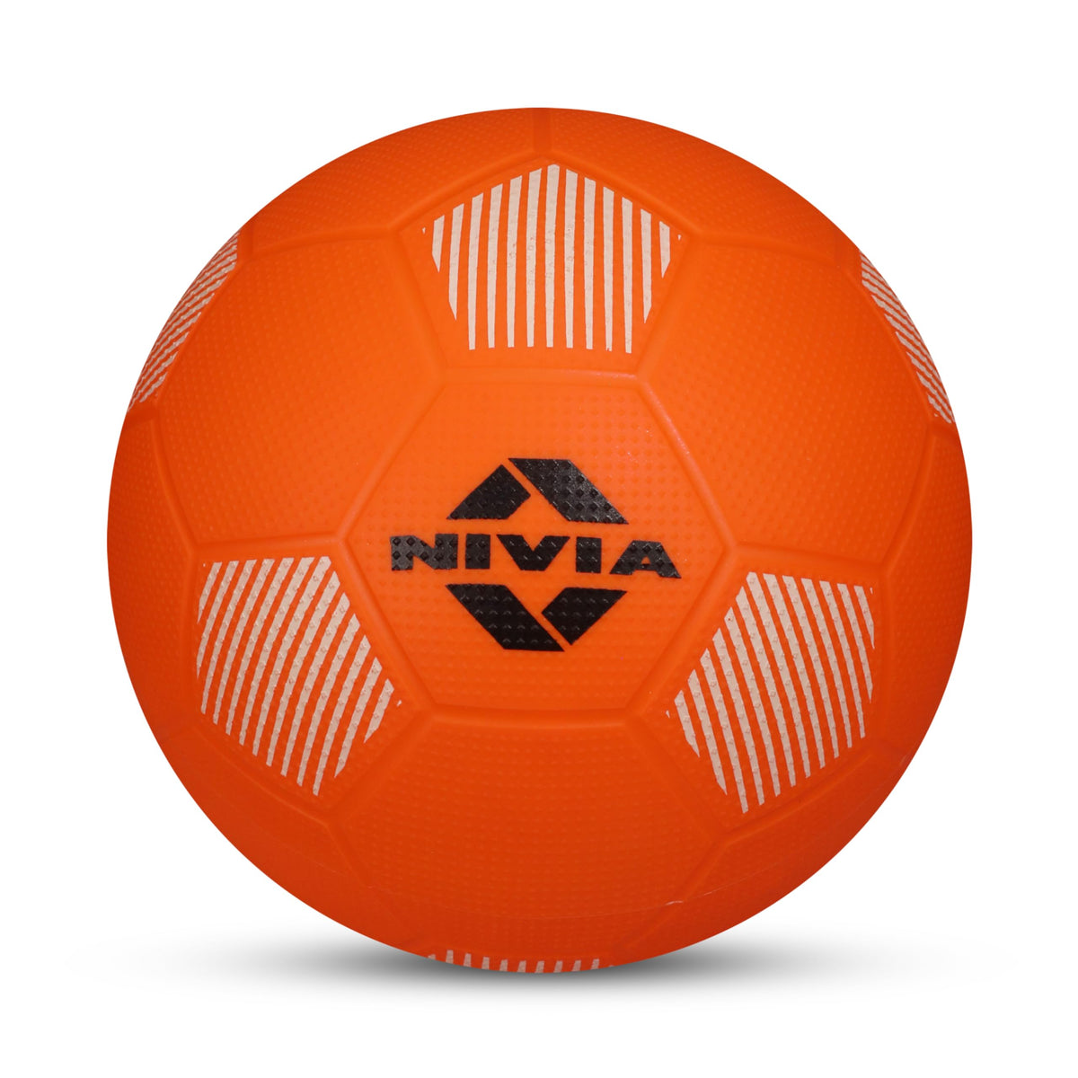 Nivia Home Play Football For Kids, Soft & Lightweight Toy Ball, Safe For Indoor Play, Size  3 (Orange), Pack Of 1