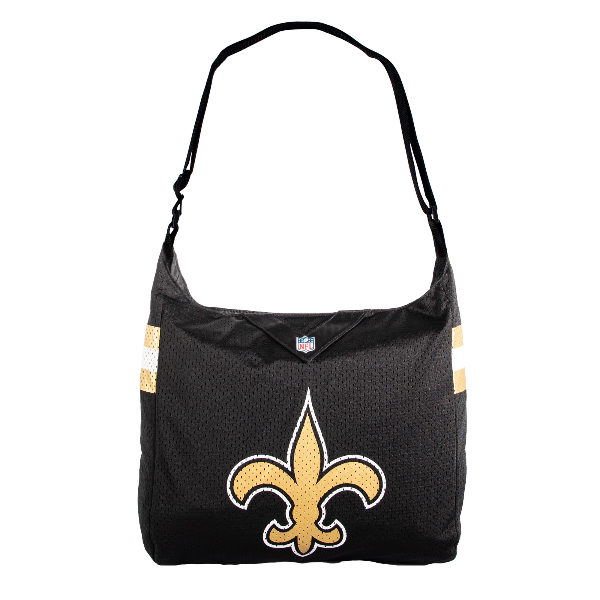 Littlearth NFL New Orleans Saints Jersey Tote, Team Color, 15 x 4 X 14
