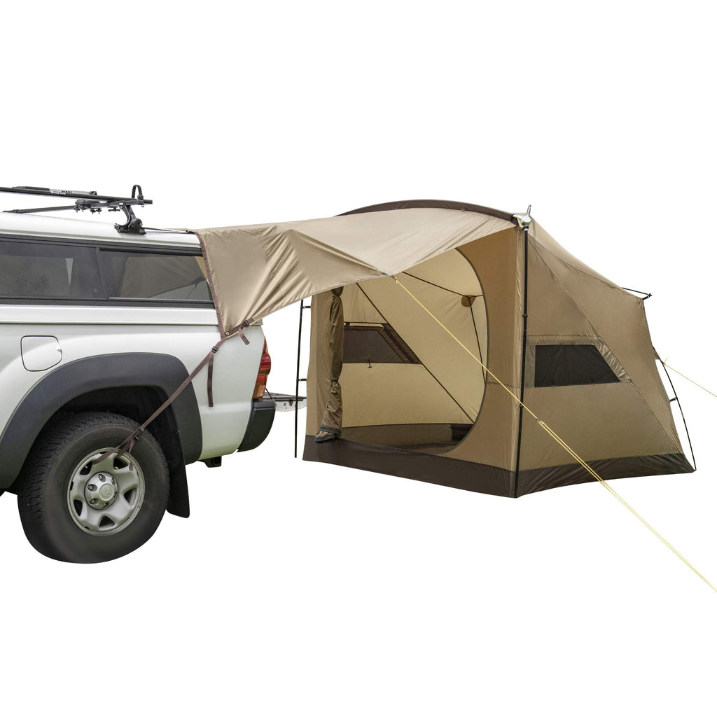 Sjk- Slumber Shack 4 Person Tent - Stand-Alone Or Vehicle Based 4 Person Camping Tent