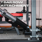 Bluslm T Bar Row Platform Landmine Attachments For Squate Rack Or Wall Mount Fits 2-Inch Barbell, Landmine Base Gym Equipment, P