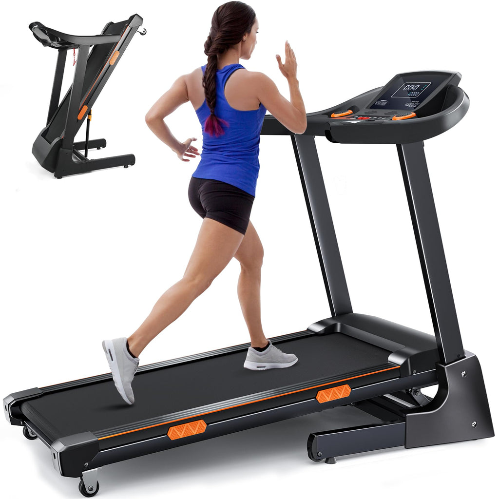 Walking Pad Treadmill With Incline, Under Desk Treadmill For Home Office, 2.5Hp, 300 Lbs Capacity, App/Remote Control, Led Displ