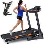 Walking Pad Treadmill With Incline, Under Desk Treadmill For Home Office, 2.5Hp, 300 Lbs Capacity, App/Remote Control, Led Displ
