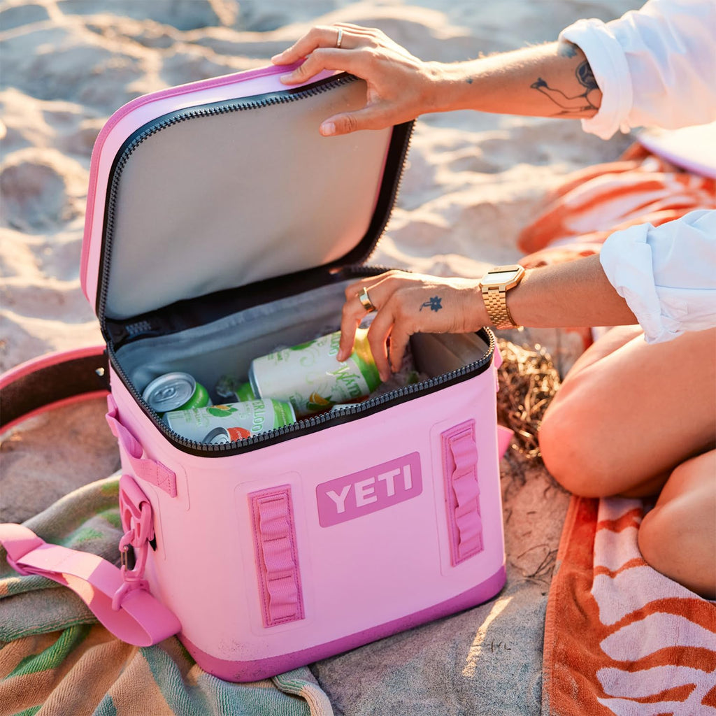 YETI Hopper Flip 12 Portable Cooler, Power Pink
