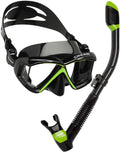 Cressi Pano 4 & Supernova Dry, Black/Red
