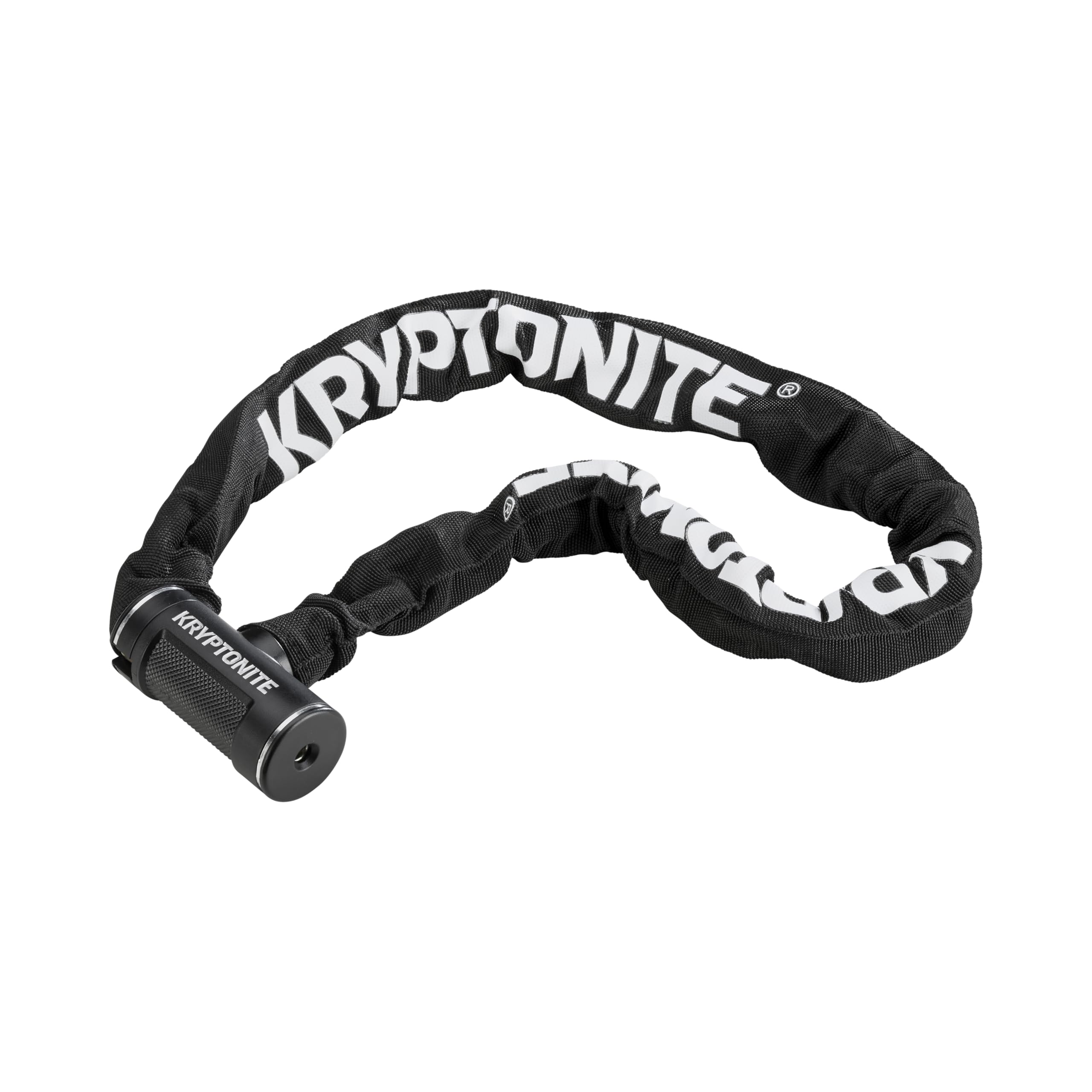 Kryptonite Key Chain Bike Lock, 3 ft Chain Lock with 8mm Links, Anti-Theft Bicycle Chain with Keys for Scooters Road Mountain Bi