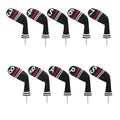 Lefeng 10Pcs Knitted Golf Iron Head Covers 3-9/A/P/S Set - Lightweight And Durable Material - Fit Well For Callaway Ping Taylorm