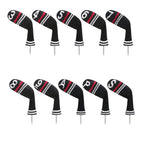 Lefeng 10Pcs Knitted Golf Iron Head Covers 3-9/A/P/S Set - Lightweight And Durable Material - Fit Well For Callaway Ping Taylorm