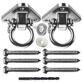 Yyiwhmy Bearing Swing Hanger Heavy Duty 304 Stainless Steel 1500LB Capacity 180for Yoga Porch Swing Seat Sandbag, Gym