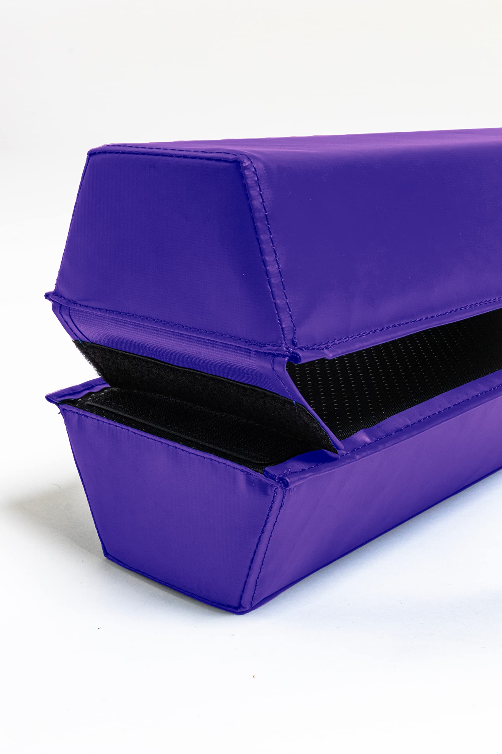 We Sell Mats - 6 Foot Pro Balance Beam - Vinyl Surface Folding Beam - Durable Gymnastics Beam - Purple