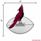 Rico Industries Nfl Football Arizona Cardinals Retro Shape Cut Pennant - Home And Living Room D  Cor - Soft Felt Ez To Hang