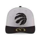 Nba Toronto Raptors Men'S Low Profile 59Fifty Fitted Cap, 7.375, Heather Gray