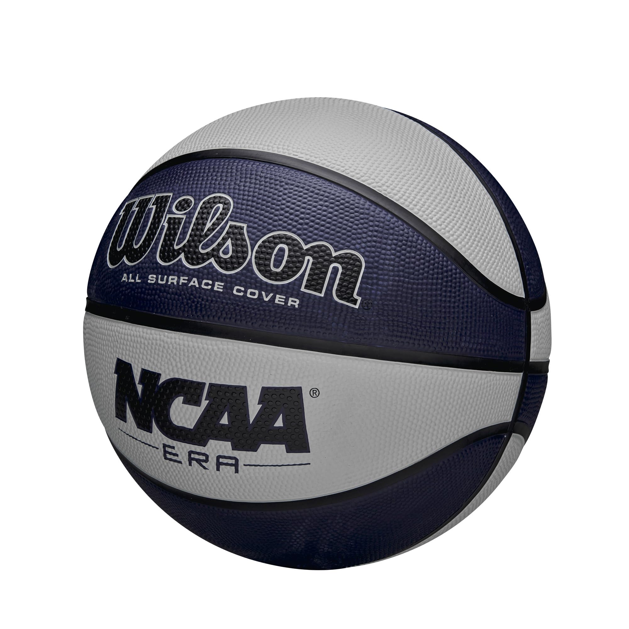 Wilson Ncaa Era Basketball - Navy/White, Size 5-27.5''