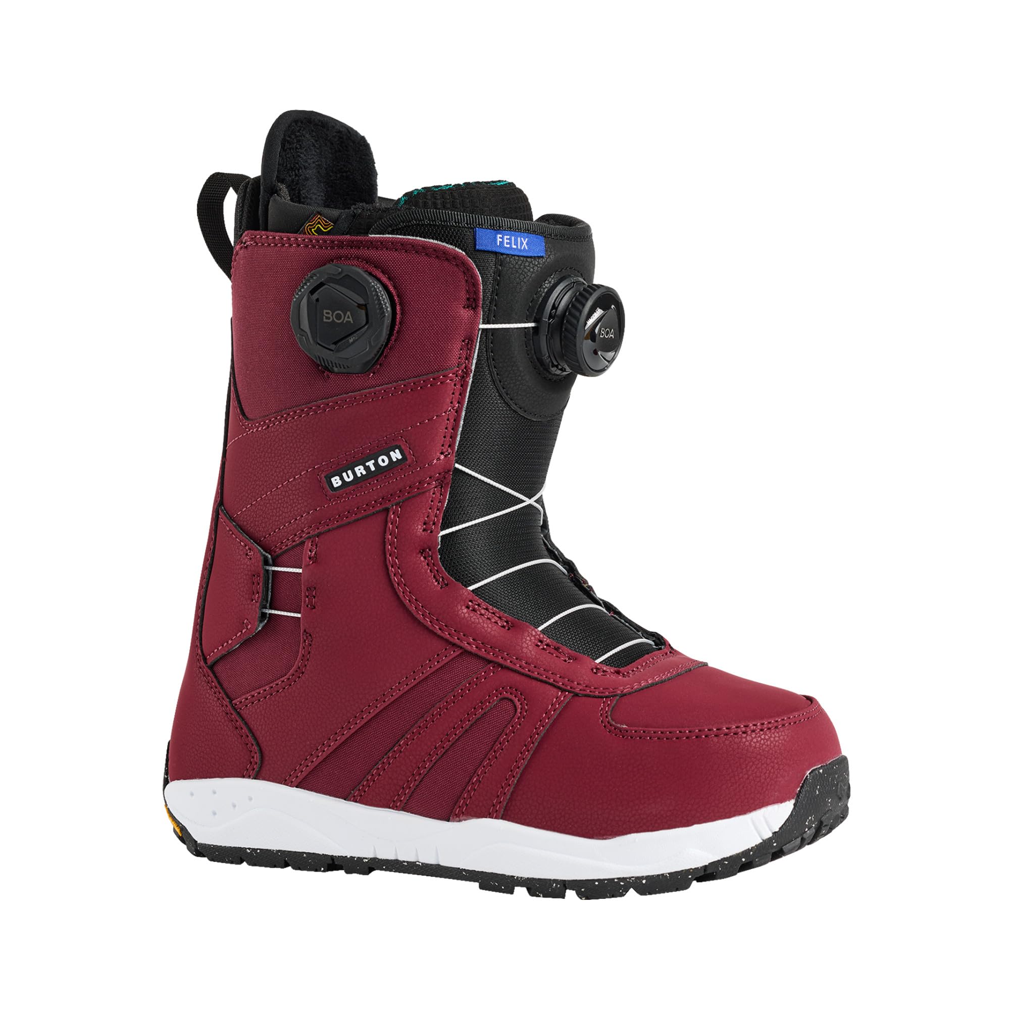 Burton Womens Felix BOA Snowboard Boots, Size 6, Mulberry