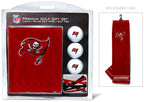Team Golf Nfl Tampa Bay Buccaneers Gift Set: Embroidered Golf Towel, 3 Golf Balls, And 14 Golf Tees 2-3/4'' Regulation, Tri-Fold