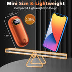 Hand Warmers - 14000Mah Hand Warmers Rechargeable Up To 18Hrs Warmth, Electric Hand Warmer Reusable Heat Up To 131?, Rechargeabl