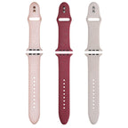 Libra Gemini 3 Pack Compatible With Apple Watch Band 49Mm 45Mm 44Mm 42Mm,Womens Sparkle Powder Soft Cute Silicone Sports Iwatch 