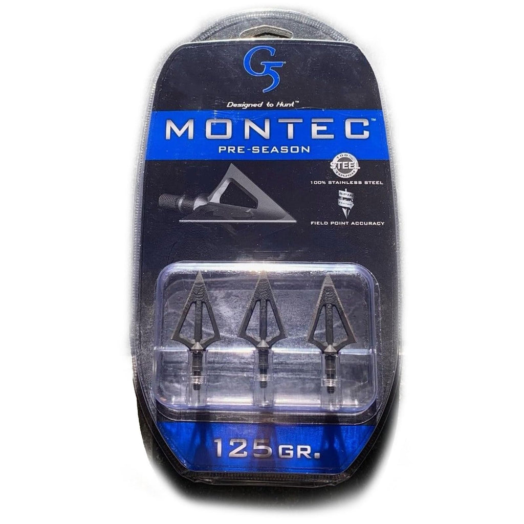 G5 Broadhead Pre Season Montec 125Gr 115 3Pk
