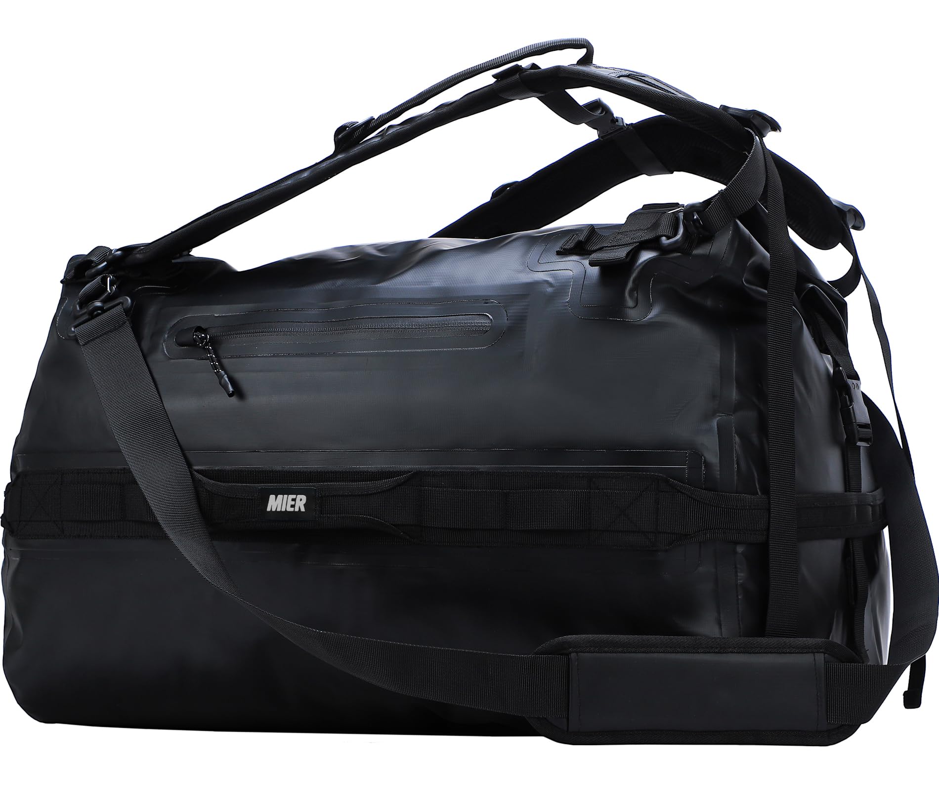 MIER Large Waterproof Duffel Bag Rolltop Dry Backpack Duffle Bags for Kayaking, Rafting, Boating, Swimming, Camping, Travel, Gym