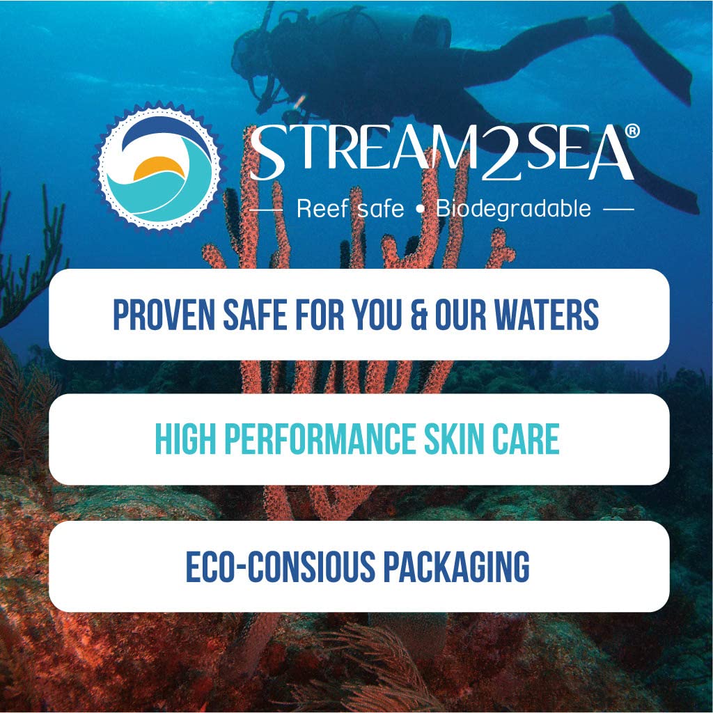 Stream 2 Sea Mask Defog, Reef Friendly Defogger Coating Anti Fog Mask For Glasses, Snorkel Mask, Scuba Divers, Ski Goggles And S