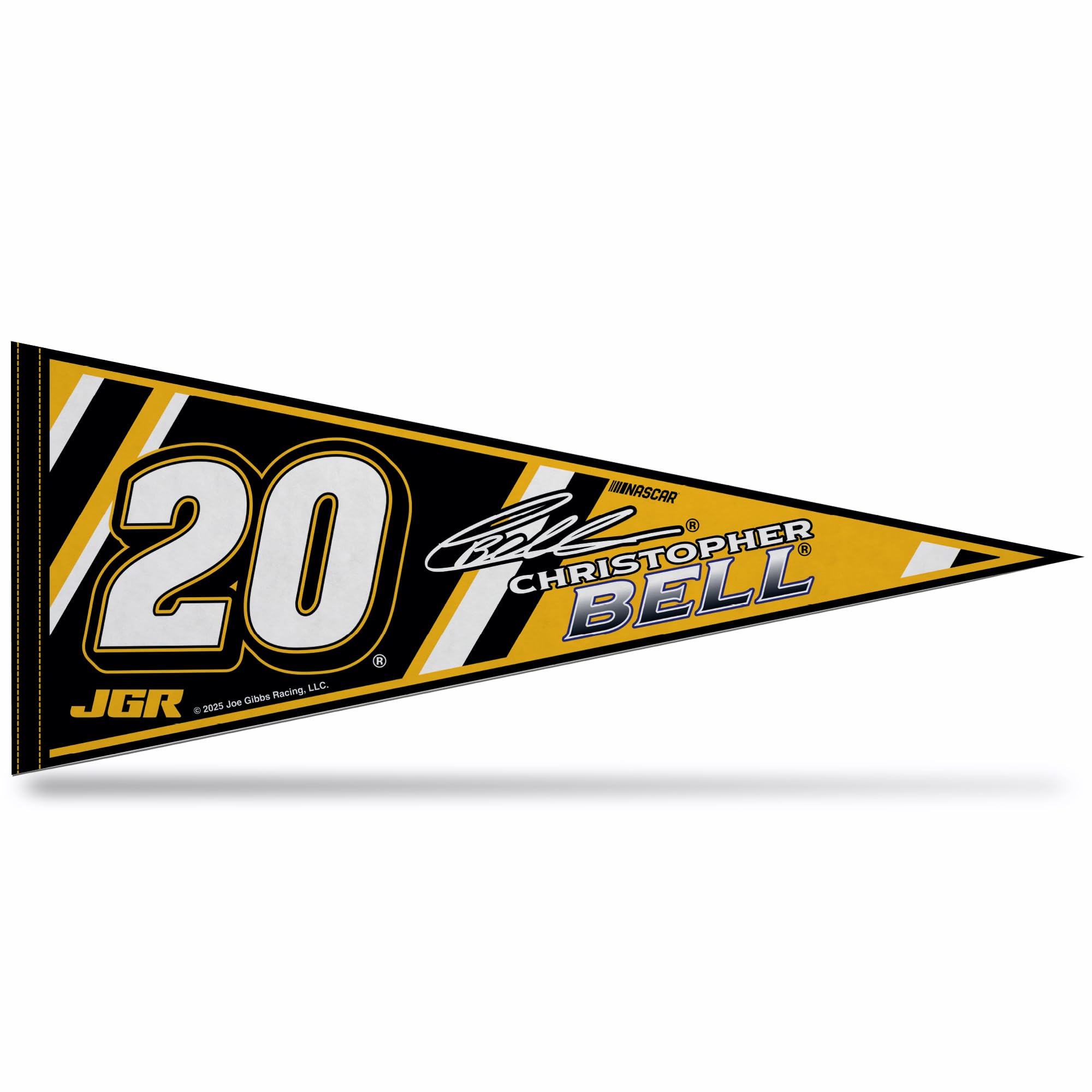 Rico Industries Nascar Racing Christopher Bell 12'' X 30'' Felt Wall D  Cor Pennant - Great For Home/Bed Room/Man Cave D  Cor