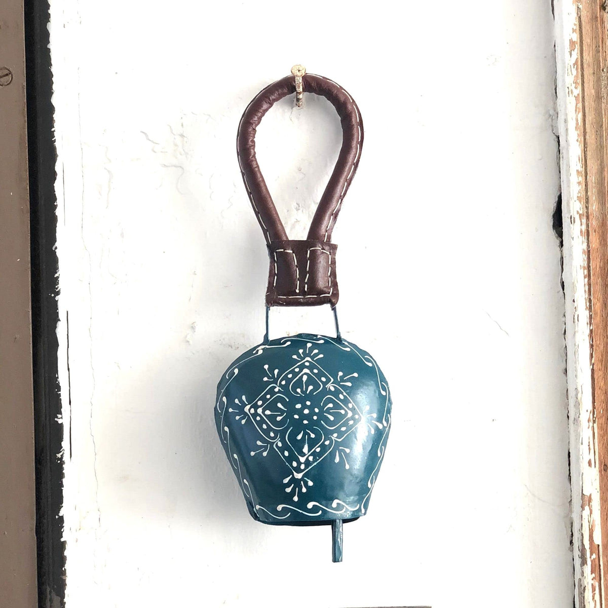 Jasmey Homes | Medium Sized | Positive Vibes Bell For Home Decor (Green)