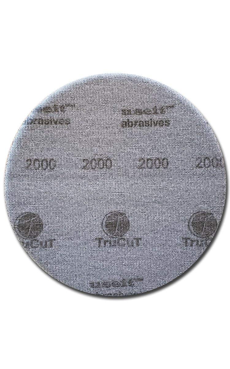 Trucut Sanding Pad  2000 Grit  6'' Diameter  Sanding Pads Made For Bowling Balls  Bowling Ball Resurfacing Pads  Surface Managem