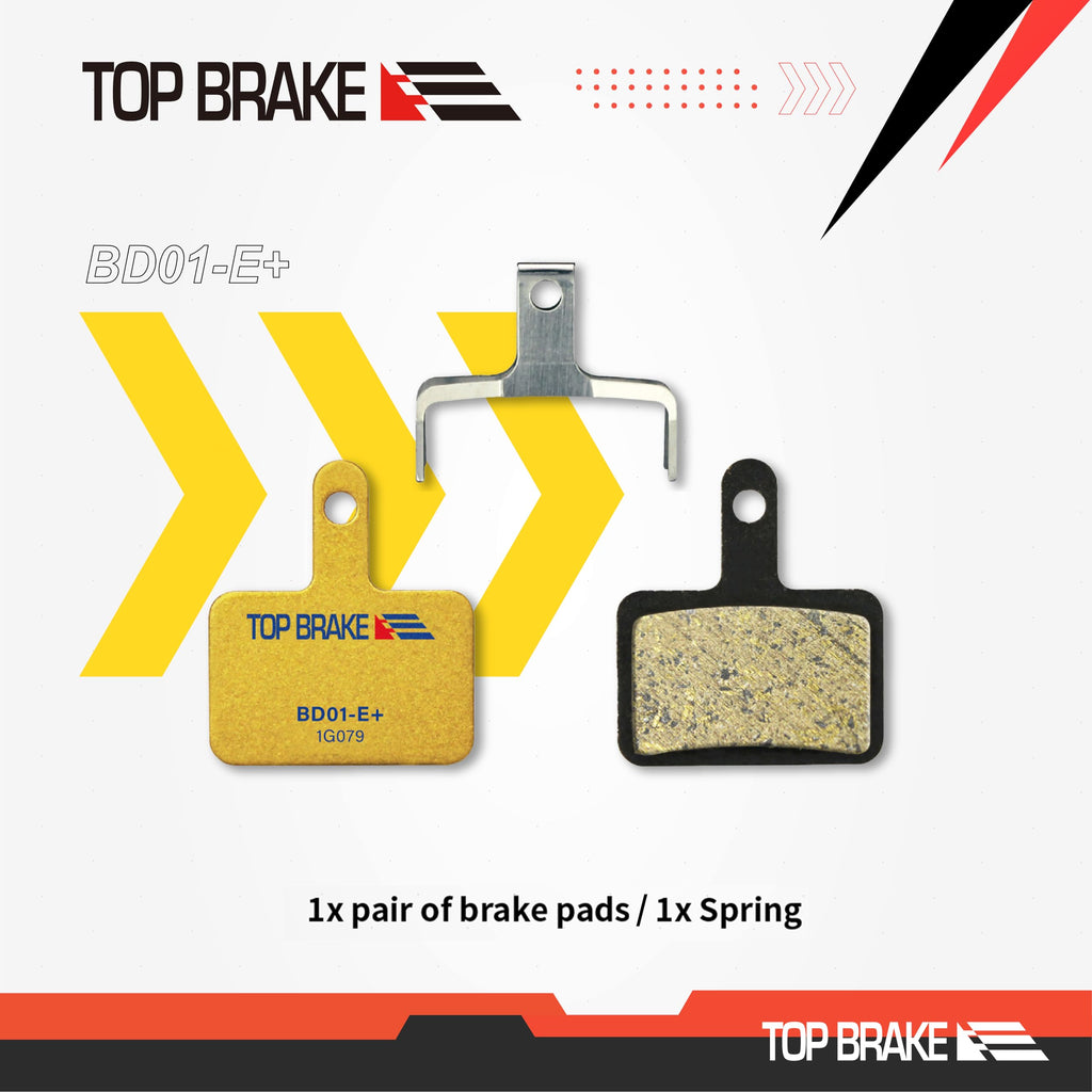 Top Brake Disc Bike Brake Pads For Shimano Deore Br-M515525375M575M515 T615 T675 M505 Trp Hylex, Hyrd, Spyre Slc, Hywire, Slate
