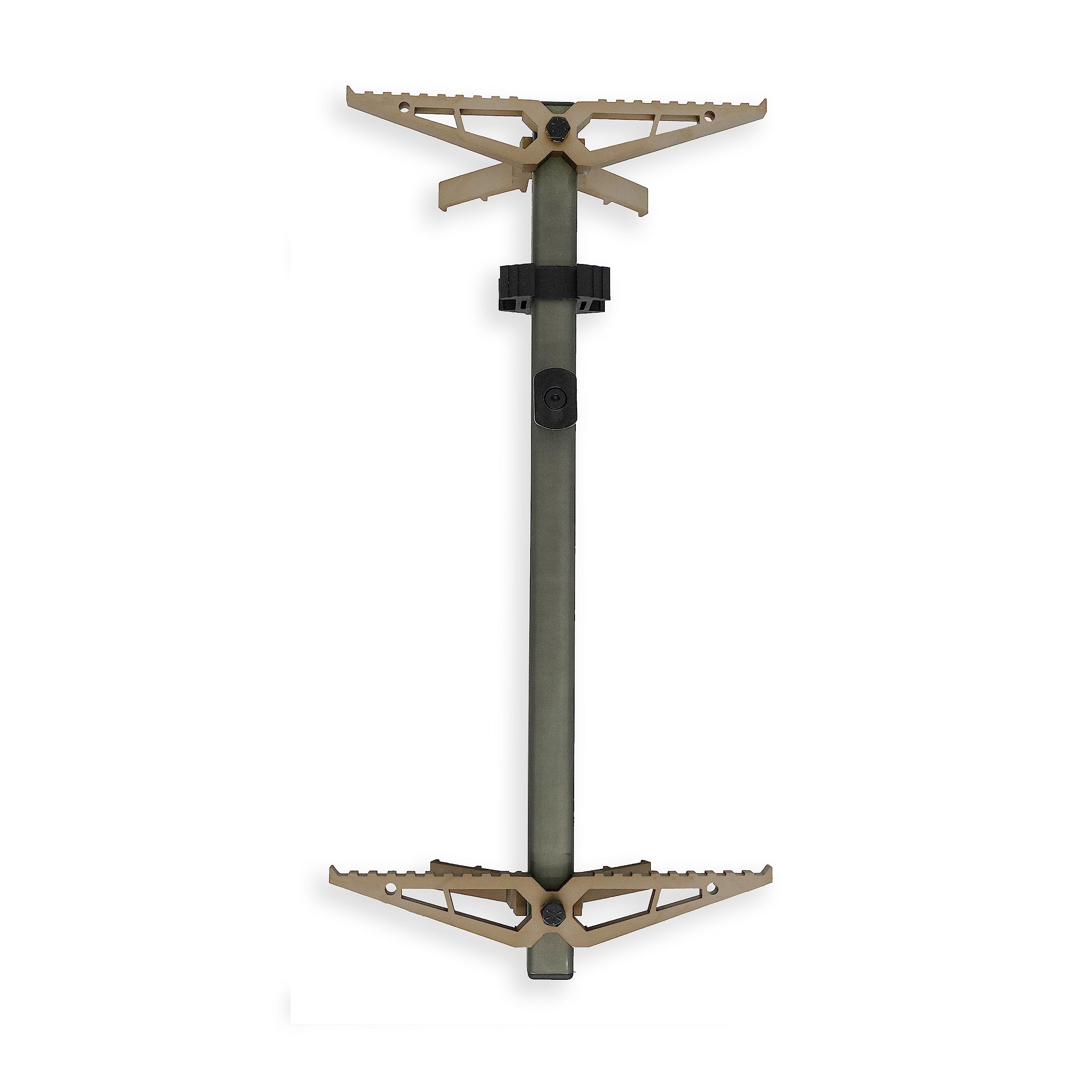 Xop X2 Hunting Climbing Steps - Set Of 4, Double Step Climbing Sticks For Hunting (2025 Tan/Grey 4 Pk)