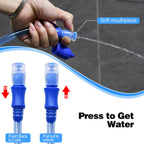 Mdvora 2L Hydration Bladder Cleaning Kit, Large Opening Water Bladder For Cycling Hiking Camping