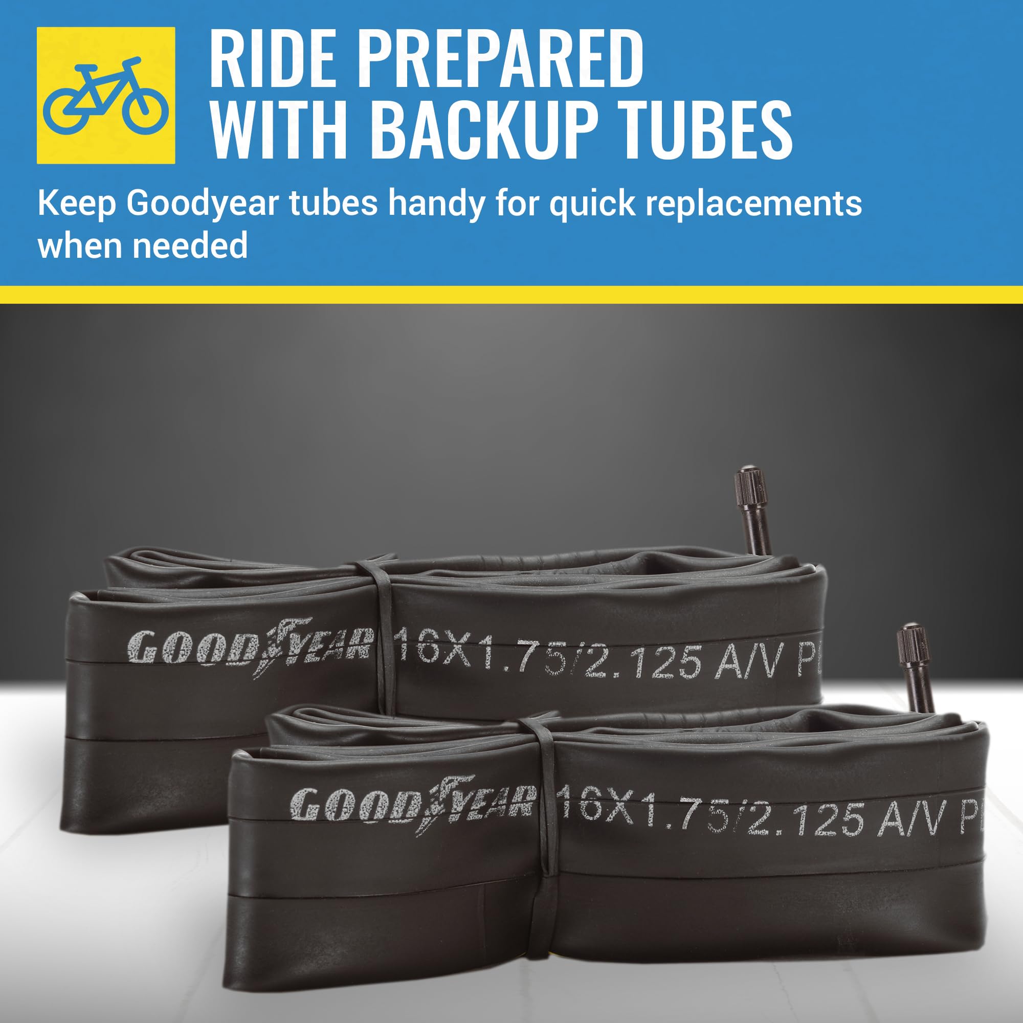 Goodyear Bicycle Tube, 16 X 1.75/2.125