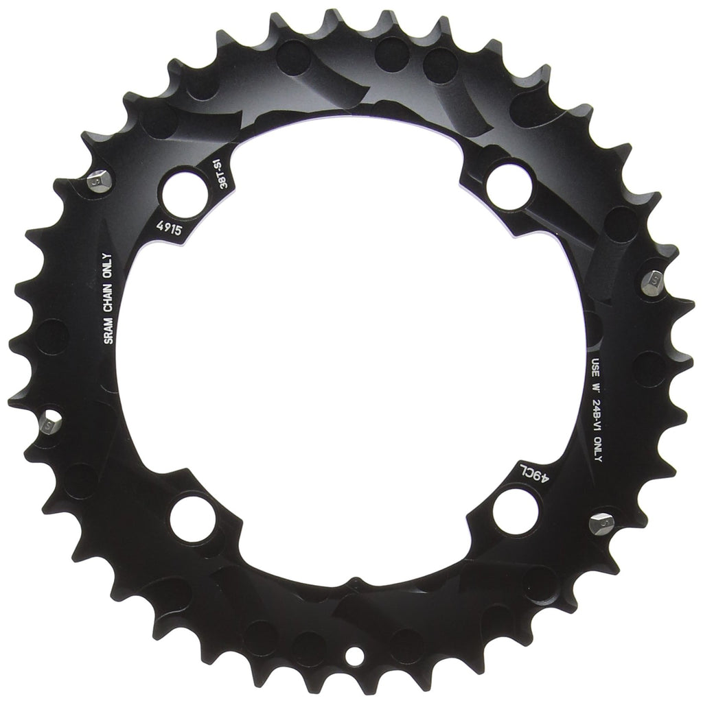 Sram/Truvativ X0 X9 38T 104Mm 10-Speed Chainring, Use With 24T